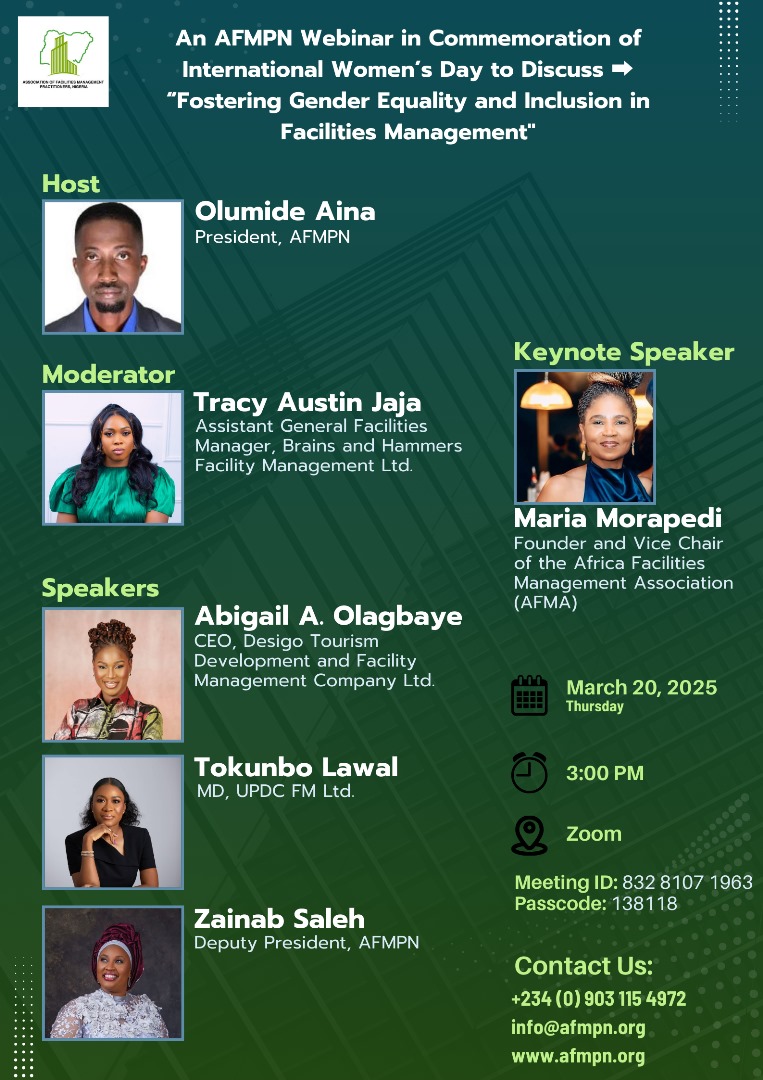 The Association of Facilities Management Practitioners, Nigeria (AFMPN)